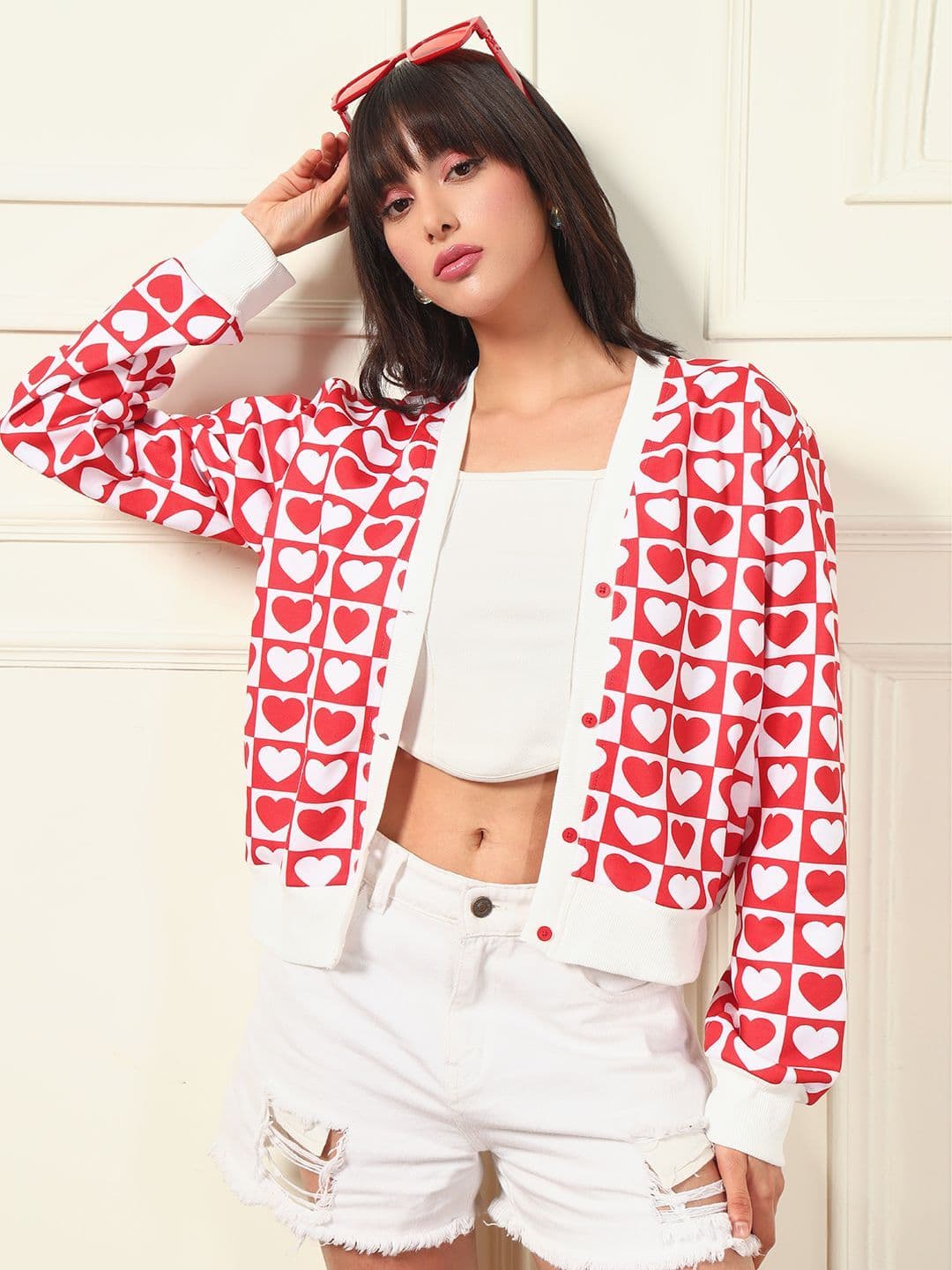 TANDUL Women Printed Long Sleeves Cardigan - view 1