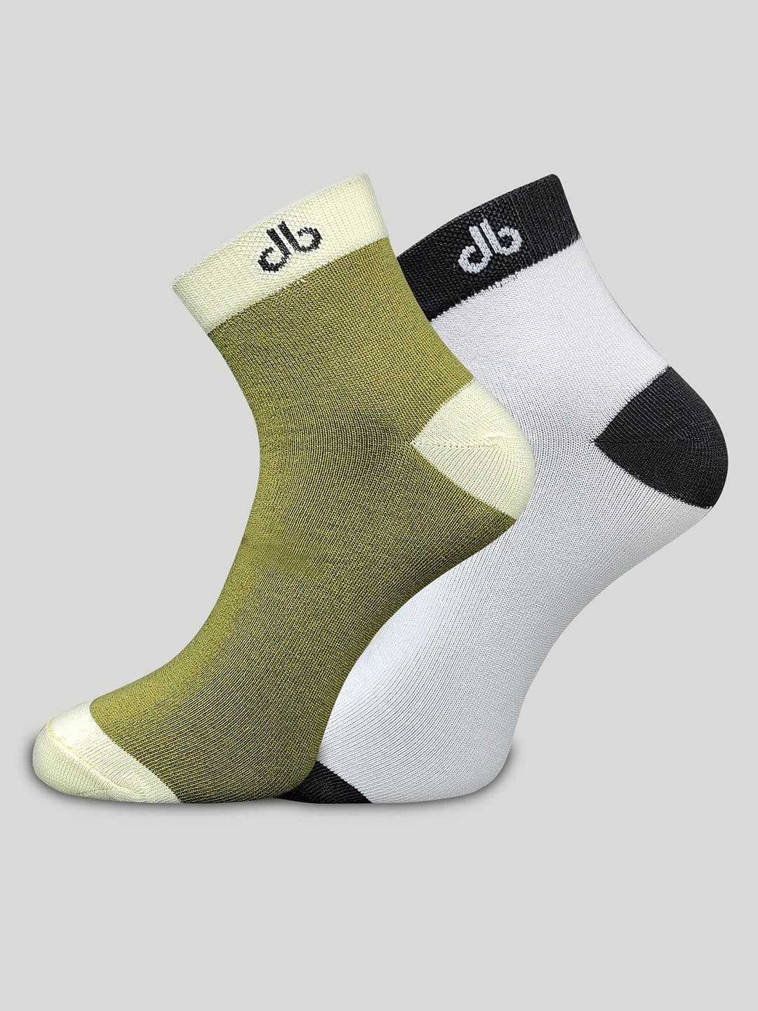 bigbanana Men Pack of 2 Colorblock Ankle-Length Socks - view 1