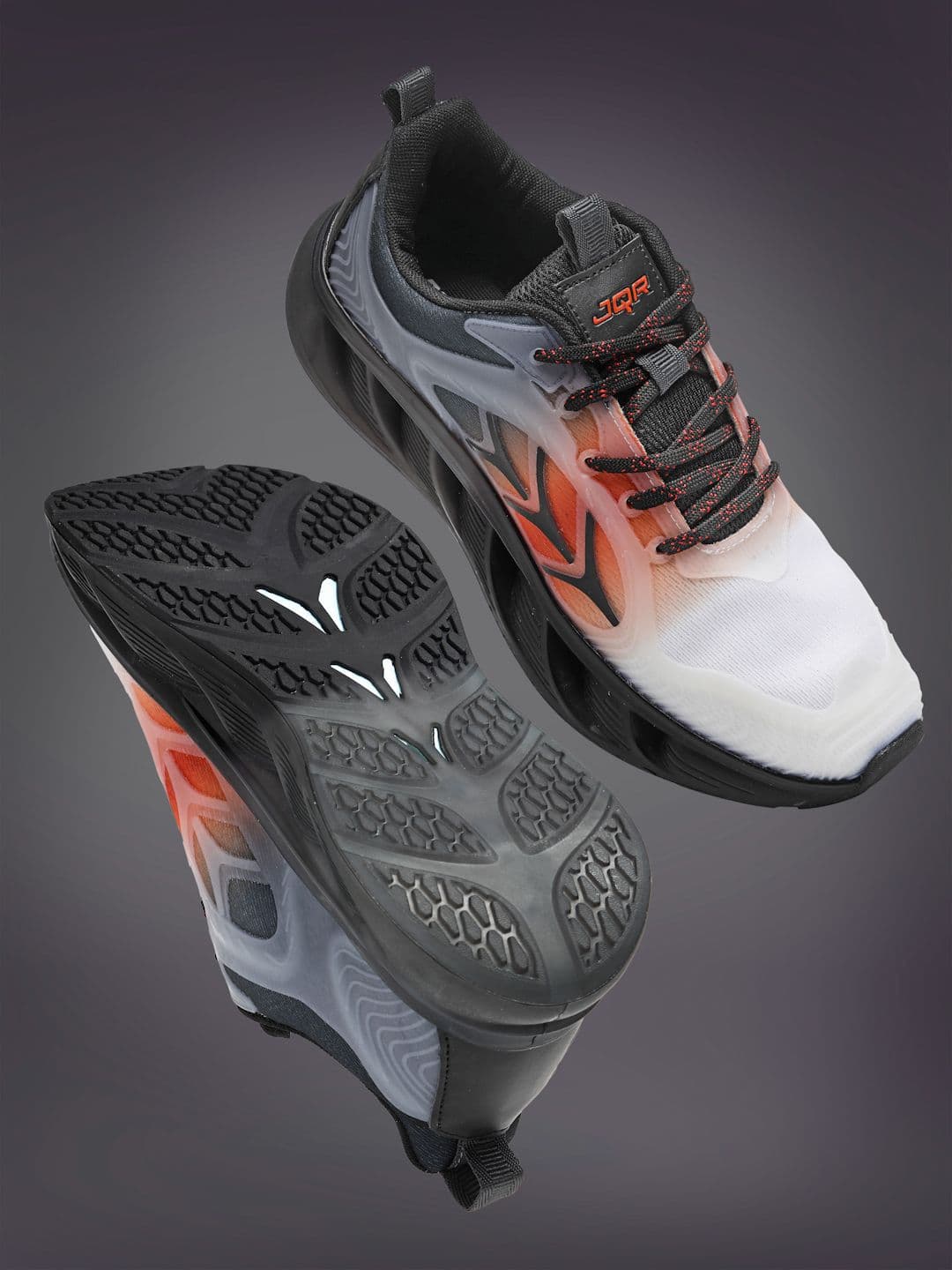 JQR Men Running Non-Marking Lace-Ups Shoes - view 1