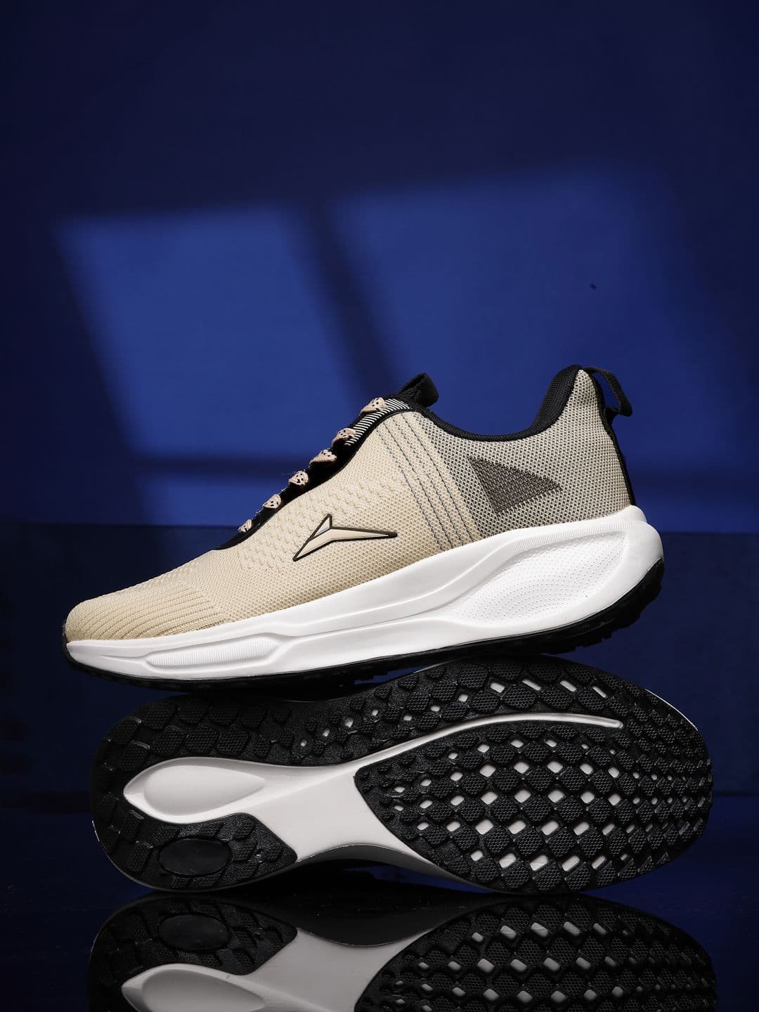 JQR Men Mesh Lace-Ups Running Non-Marking Shoes - view 1