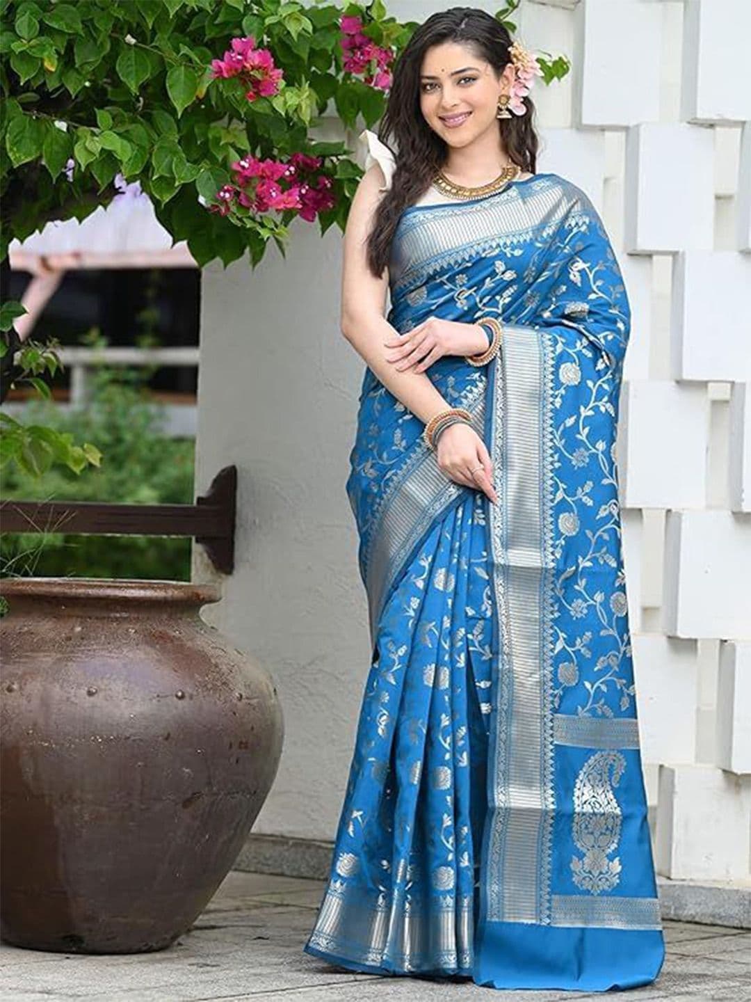 Moda Rapido Woven Design Kanjeevaram Saree - view 1