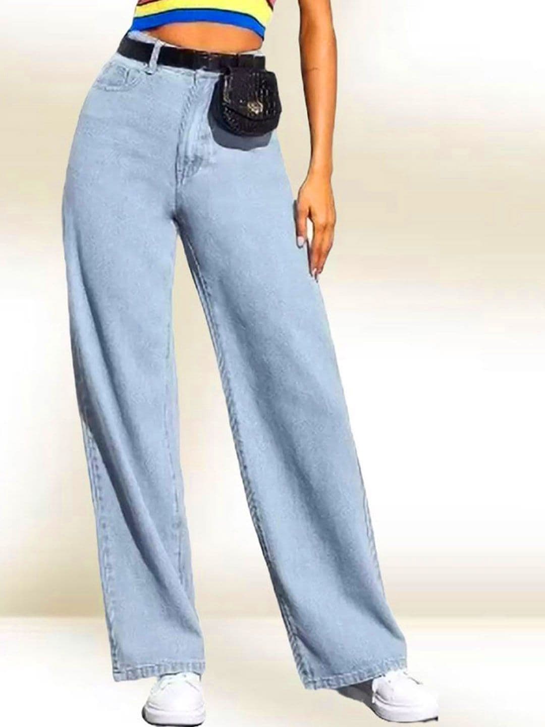 Metronaut Women Classic Relaxed Fit Mid-Rise Heavy Fade Jeans - view 1