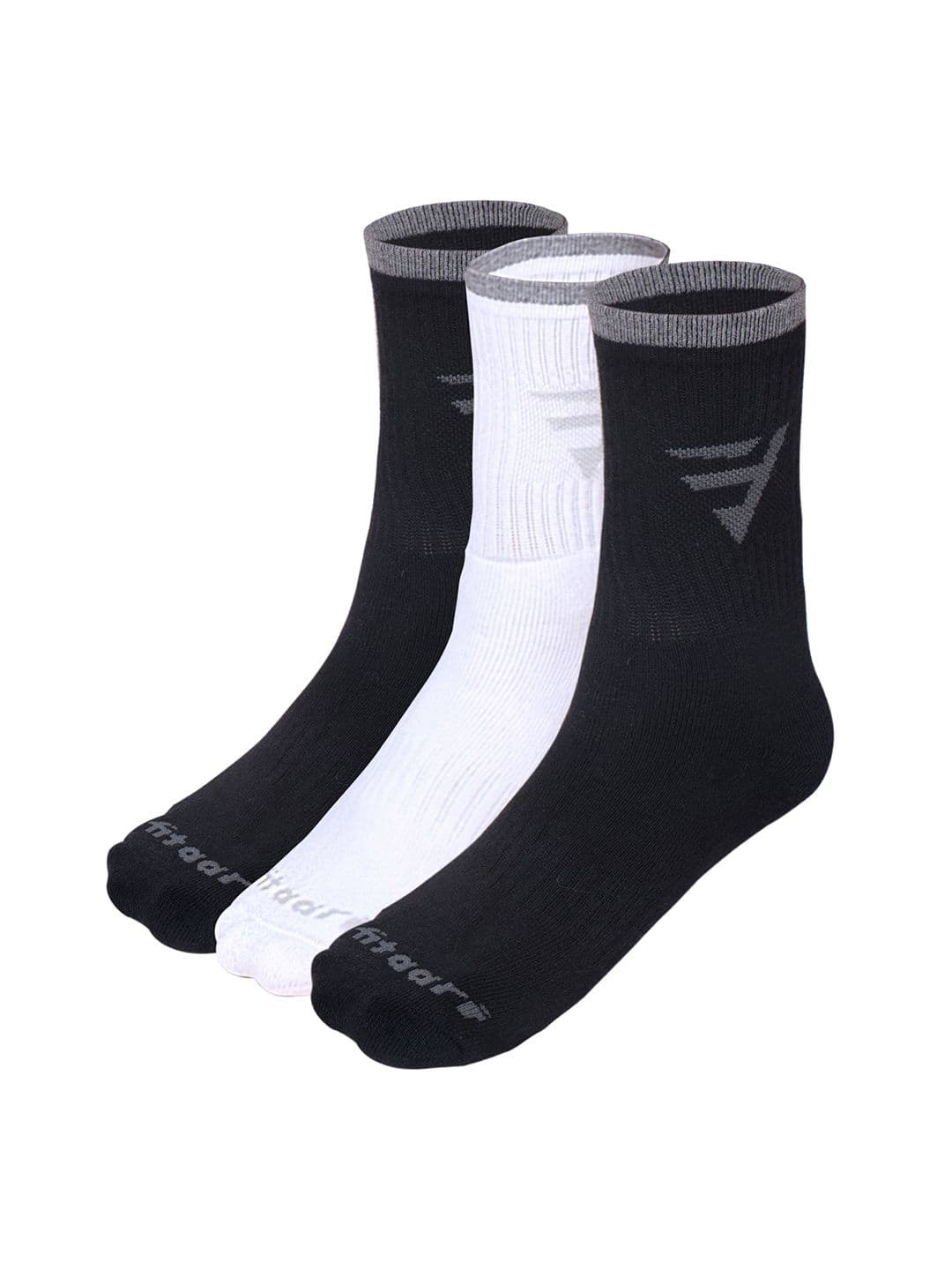 FITAARI Unisex Pack Of 3 Ankle-Length Socks - view 1