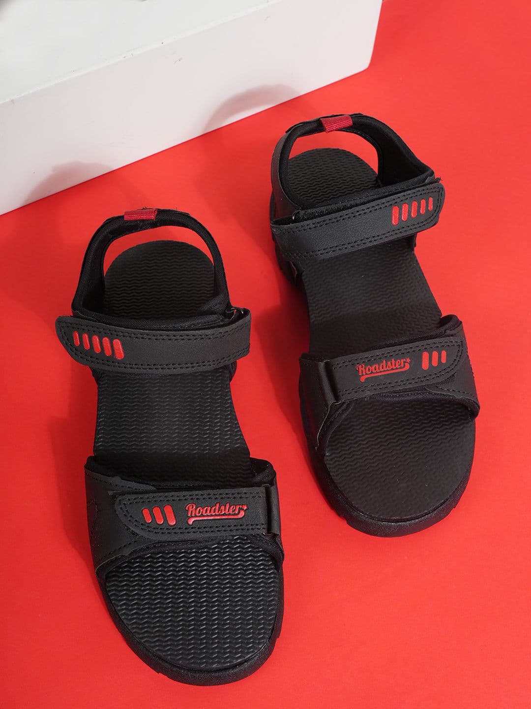 The Roadster Lifestyle Co Men Sports Sandals With Velcro - view 1