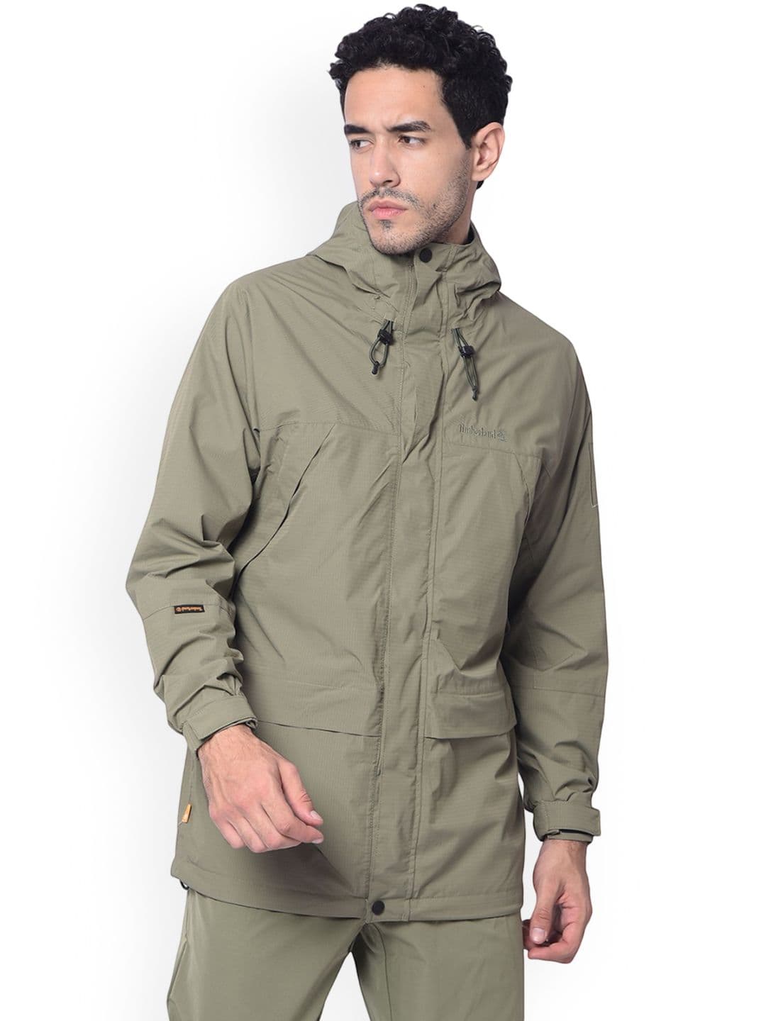 Timberland Timberdry Solid Hooded Lightweight Trail Jacket - view 1