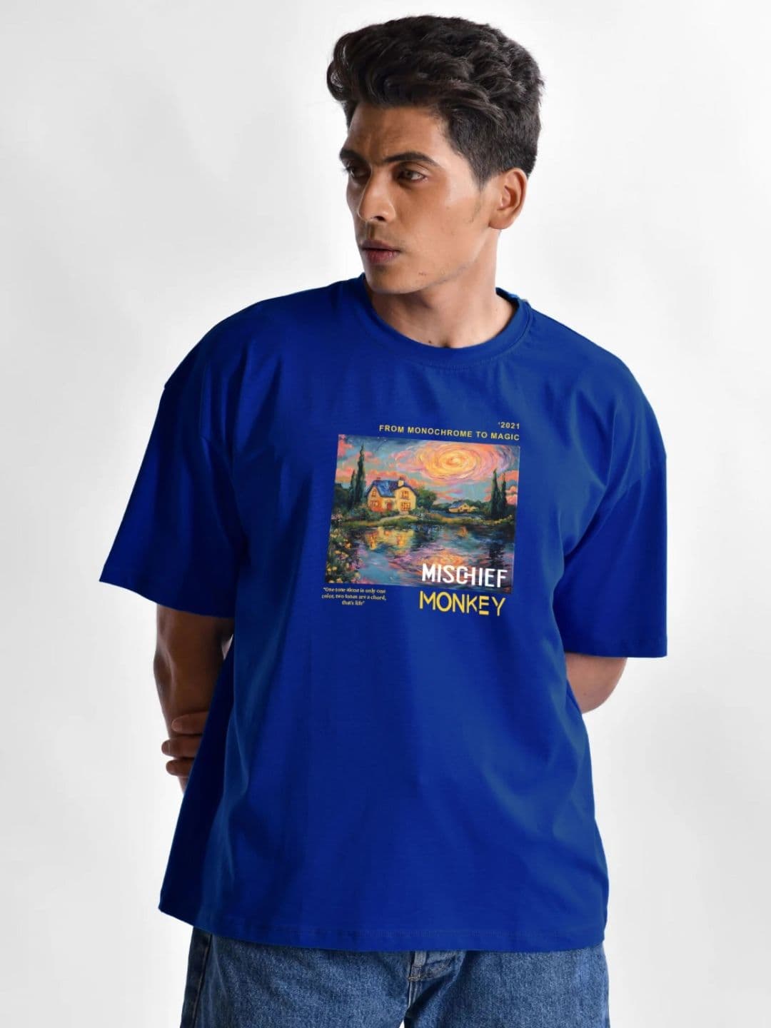 MISCHIEF MONKEY Men T-shirt - view 1