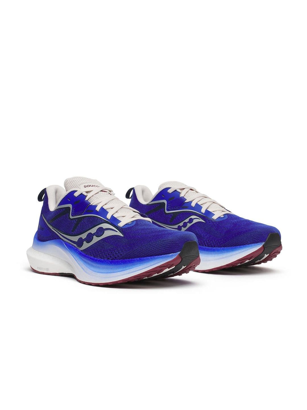saucony Men Textile Running Non-Marking Lace-Ups Shoes - view 1