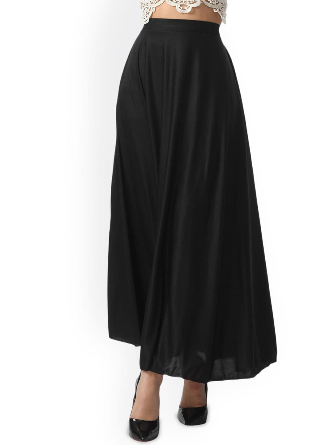 Vagisha High Rise Flared Maxi Skirt - view 1