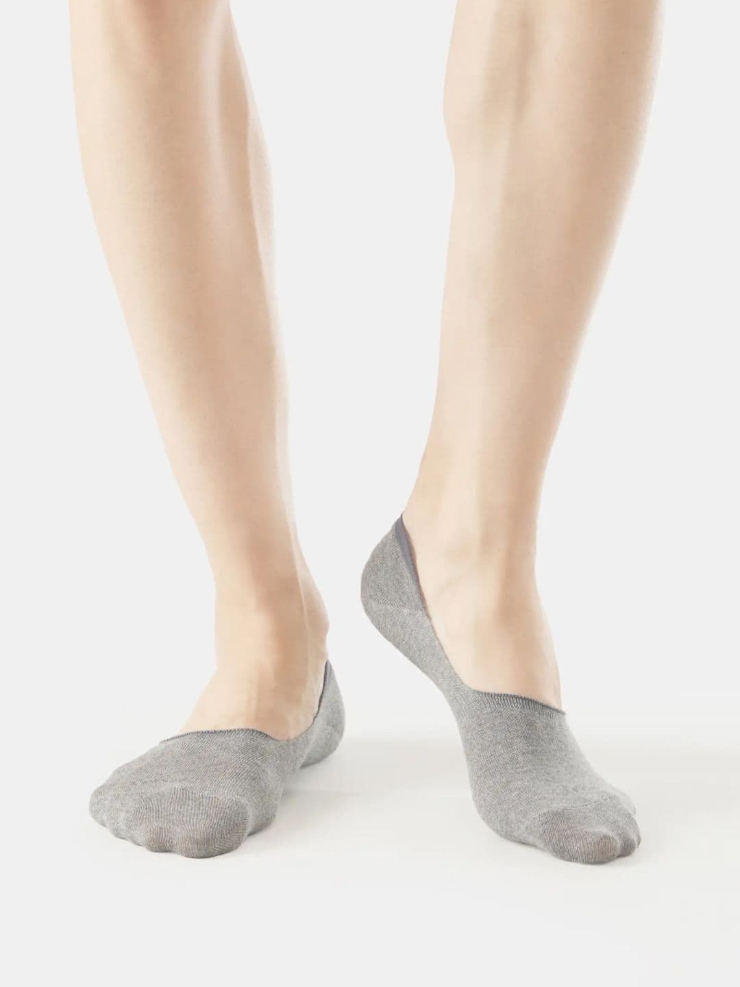 Jockey Pack of 3 Compact Cotton Elastane Stretch No Show Socks StayFresh Treatment-7099 - view 1