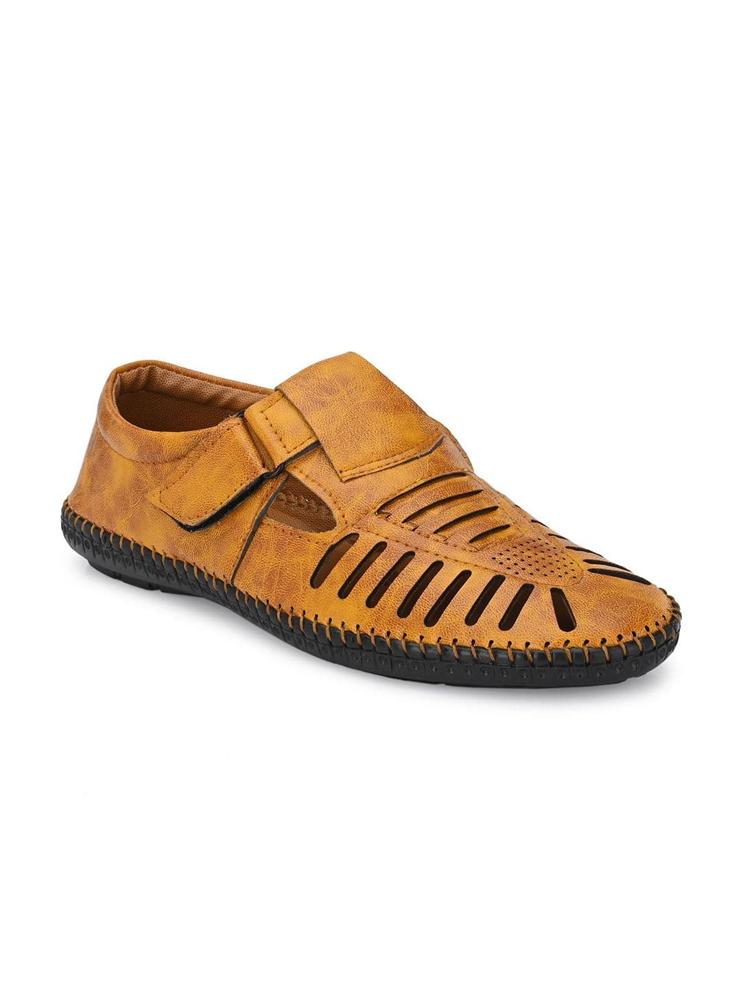LEEPEETER Men Velcro Comfort Sandals - view 1