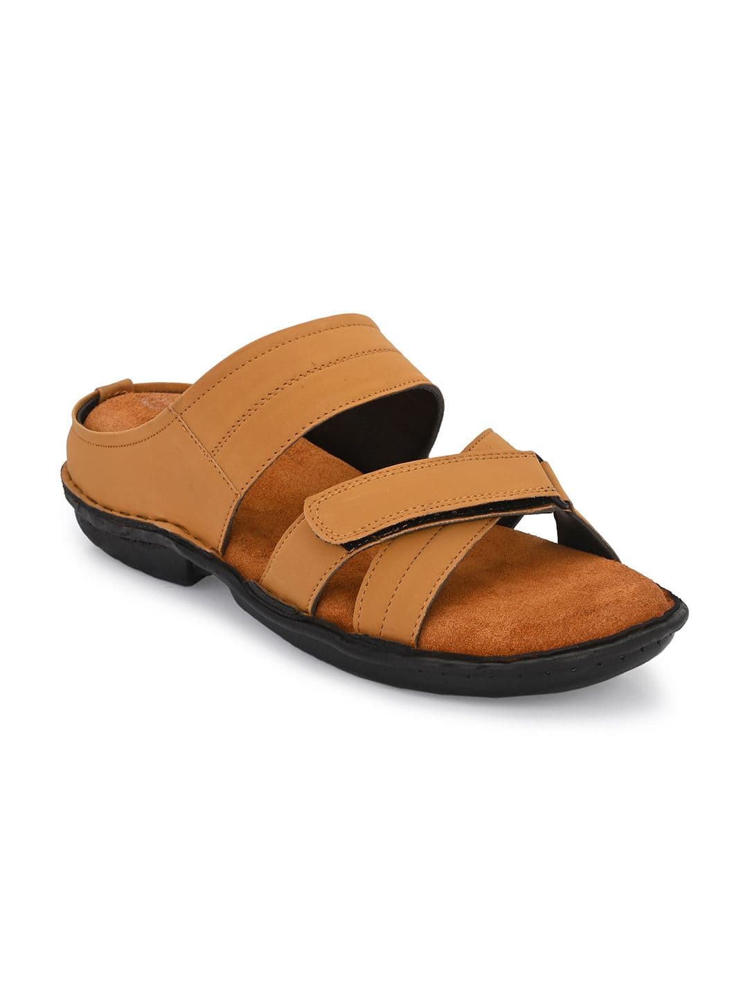 LEEPEETER Men Leather Comfort Sandals - view 1