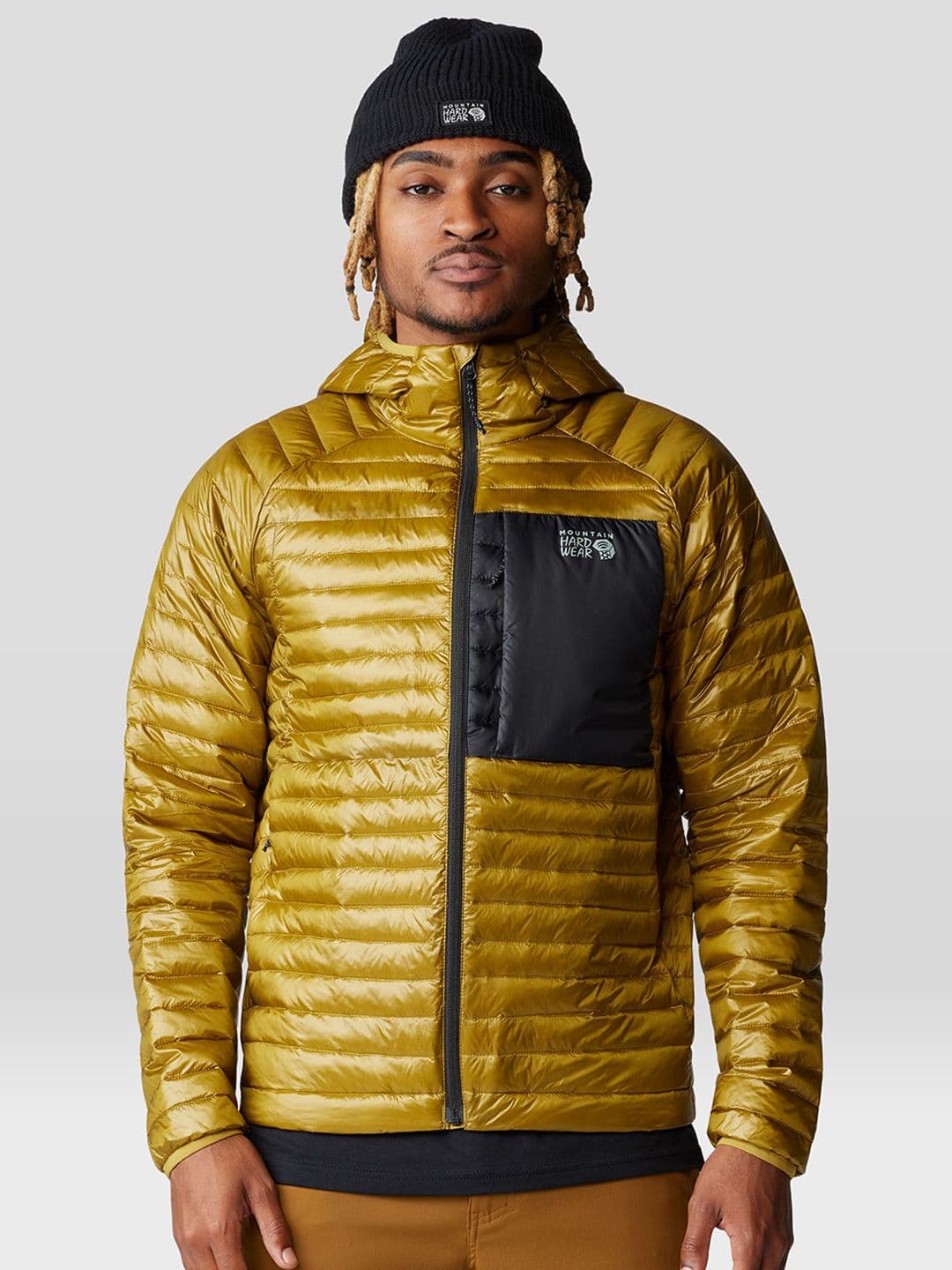 Mountain Hardwear Men Solid Lightweight Puffer Jacket - view 1