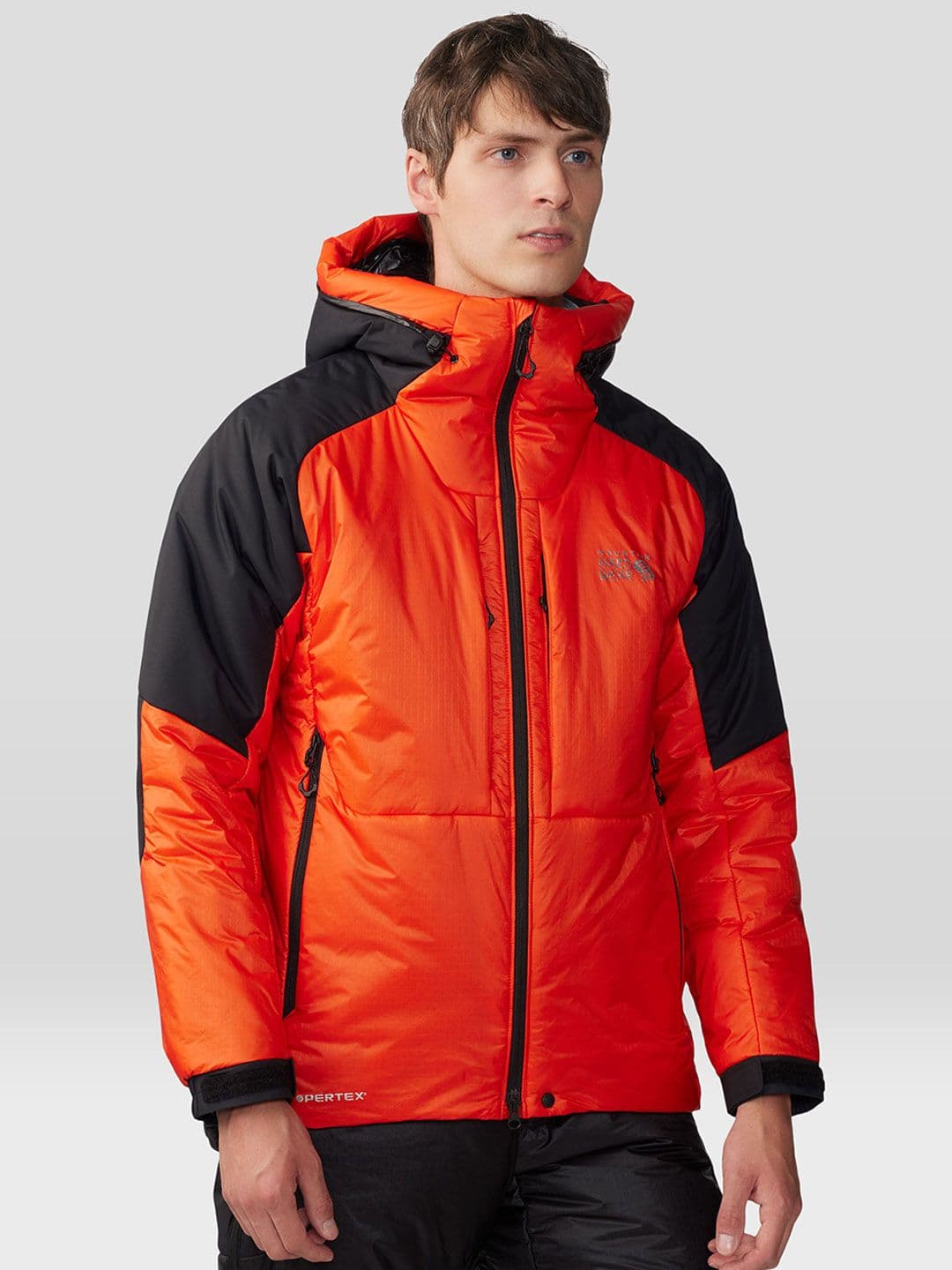 Mountain Hardwear Colourblocked Lightweight Outdoor Hooded Cape Jacket - view 1
