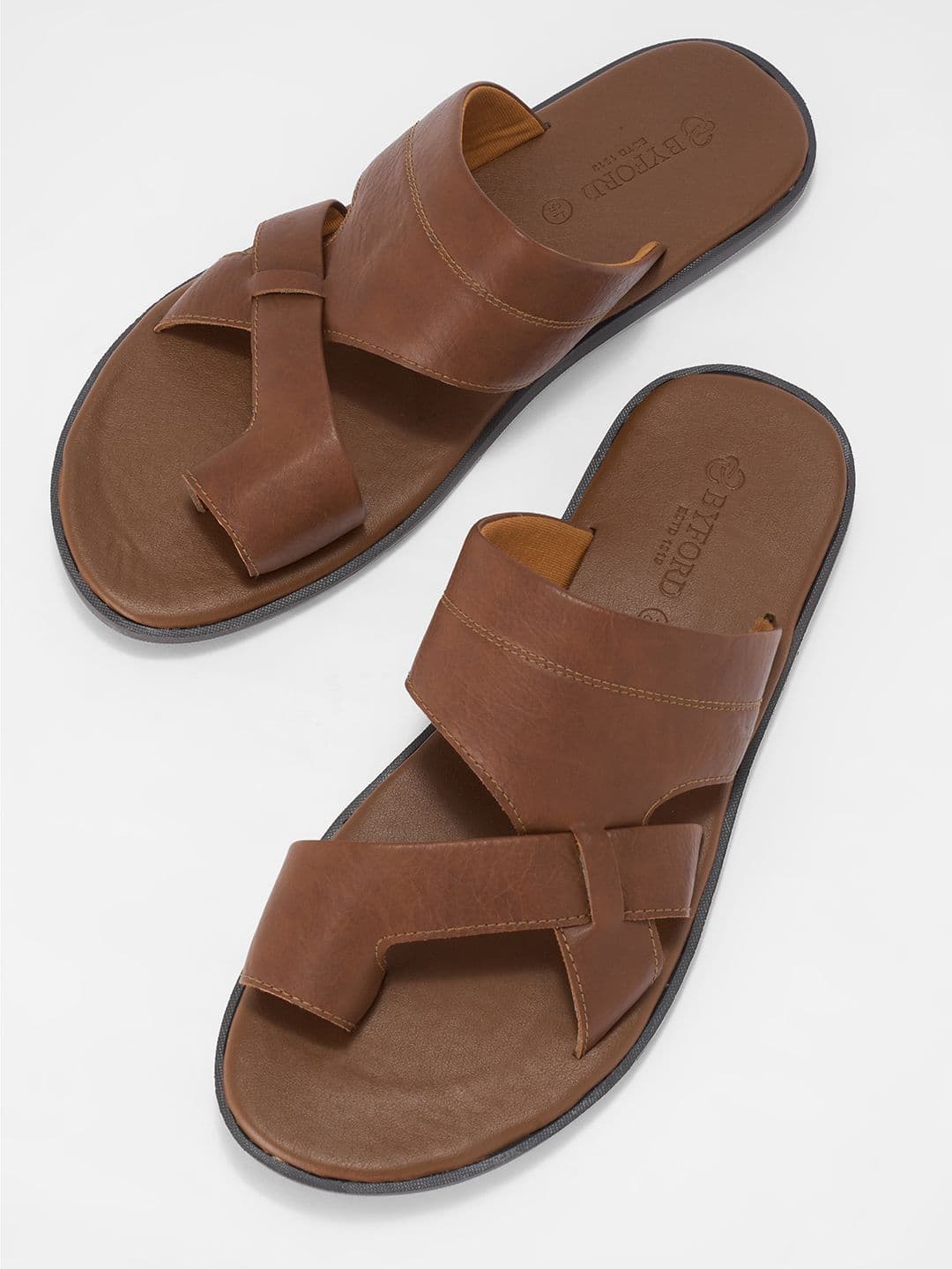 BYFORD by Pantaloons Men Suede Comfort Sandals - view 1