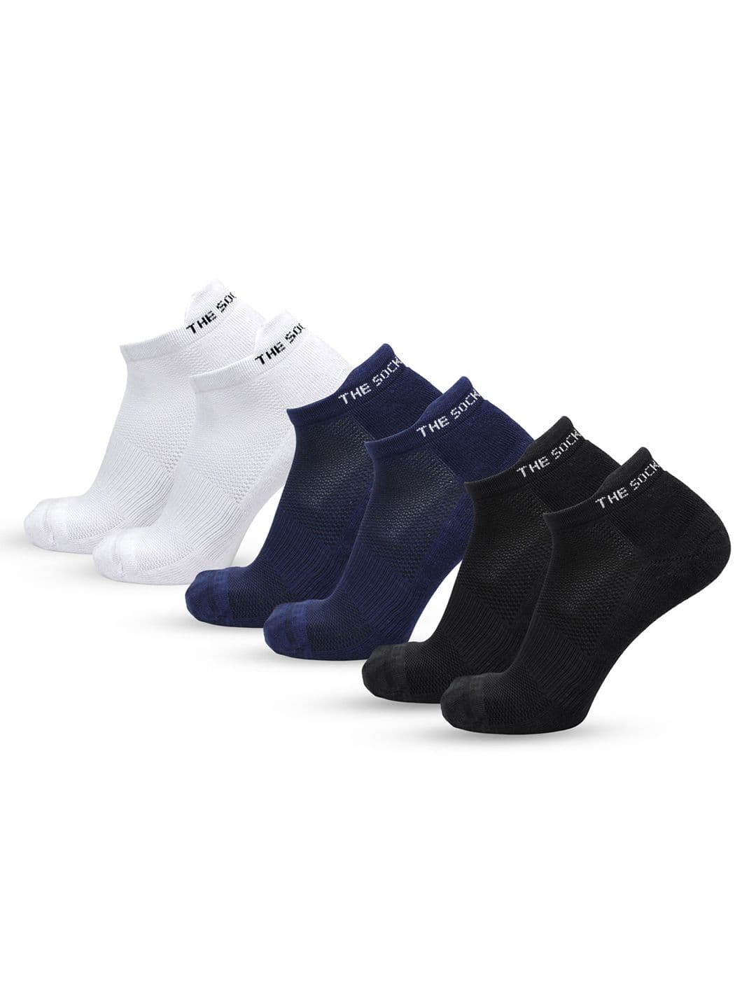 The Sock Street Men Pack Of 3 Ankle-Length Socks - view 1