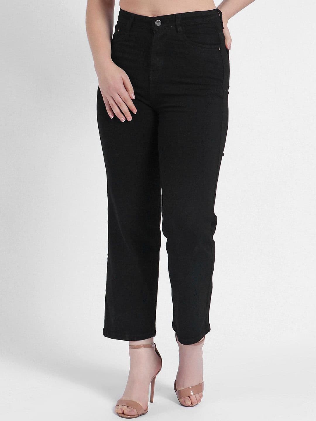 Hayler Women Straight Fit High-Rise Stretchable Jeans - view 1