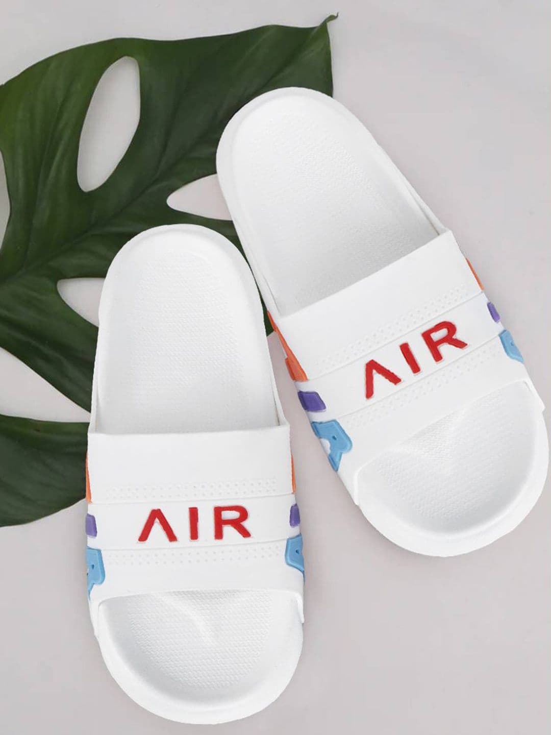 Shoe Island Men Silicon Strap SLP_AIR White PVC Shoes - view 1