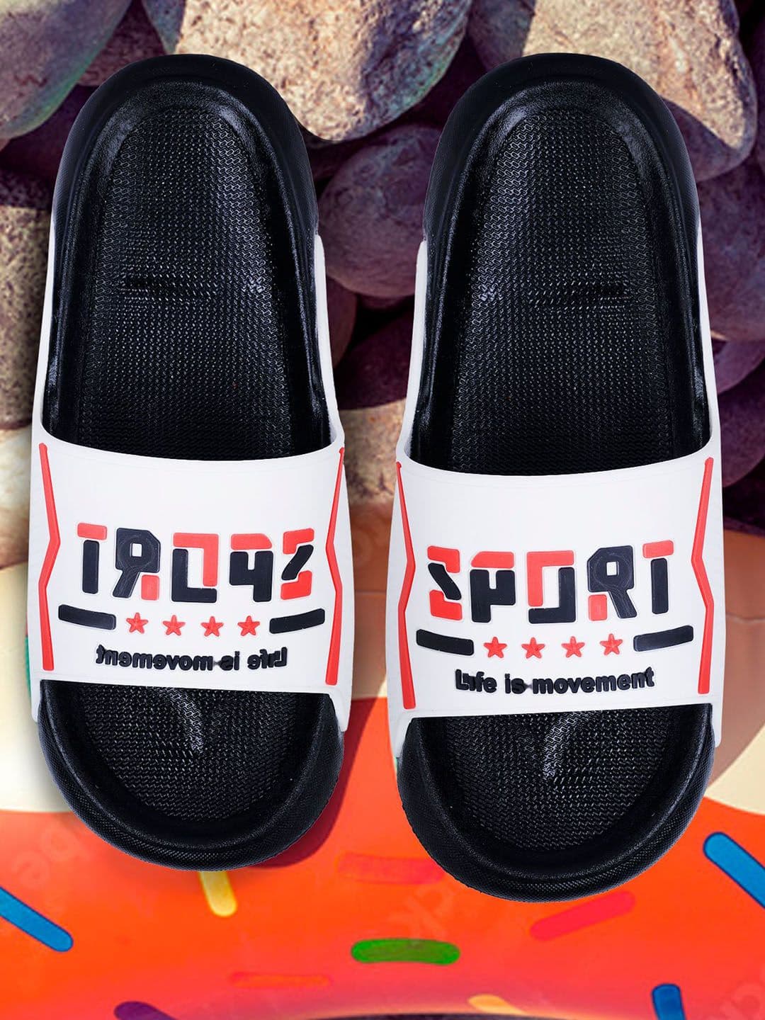 Shoe Island Men Silicon Strap SLP_LIFE White PVC Shoes - view 1