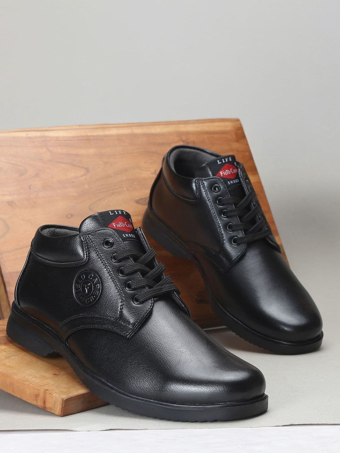 Field Care Men Leather Formal Derbys - view 1