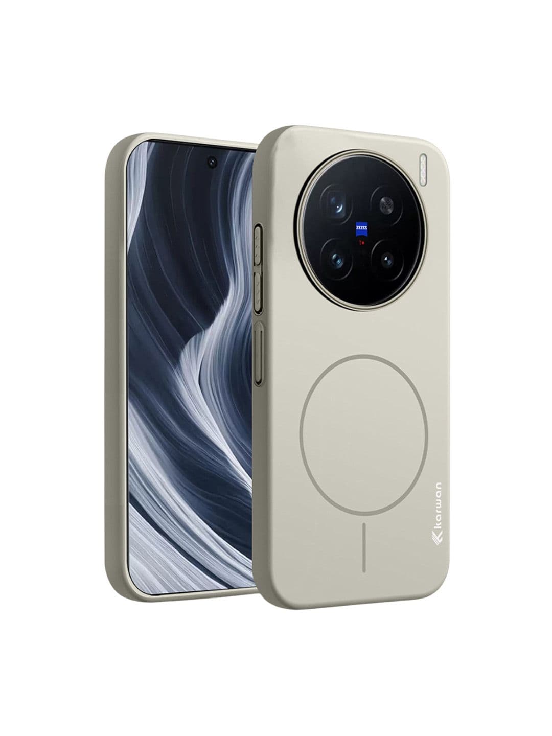 Karwan Solid Printed Vivo X200 Pro 5G Back Case Mobile Accessories