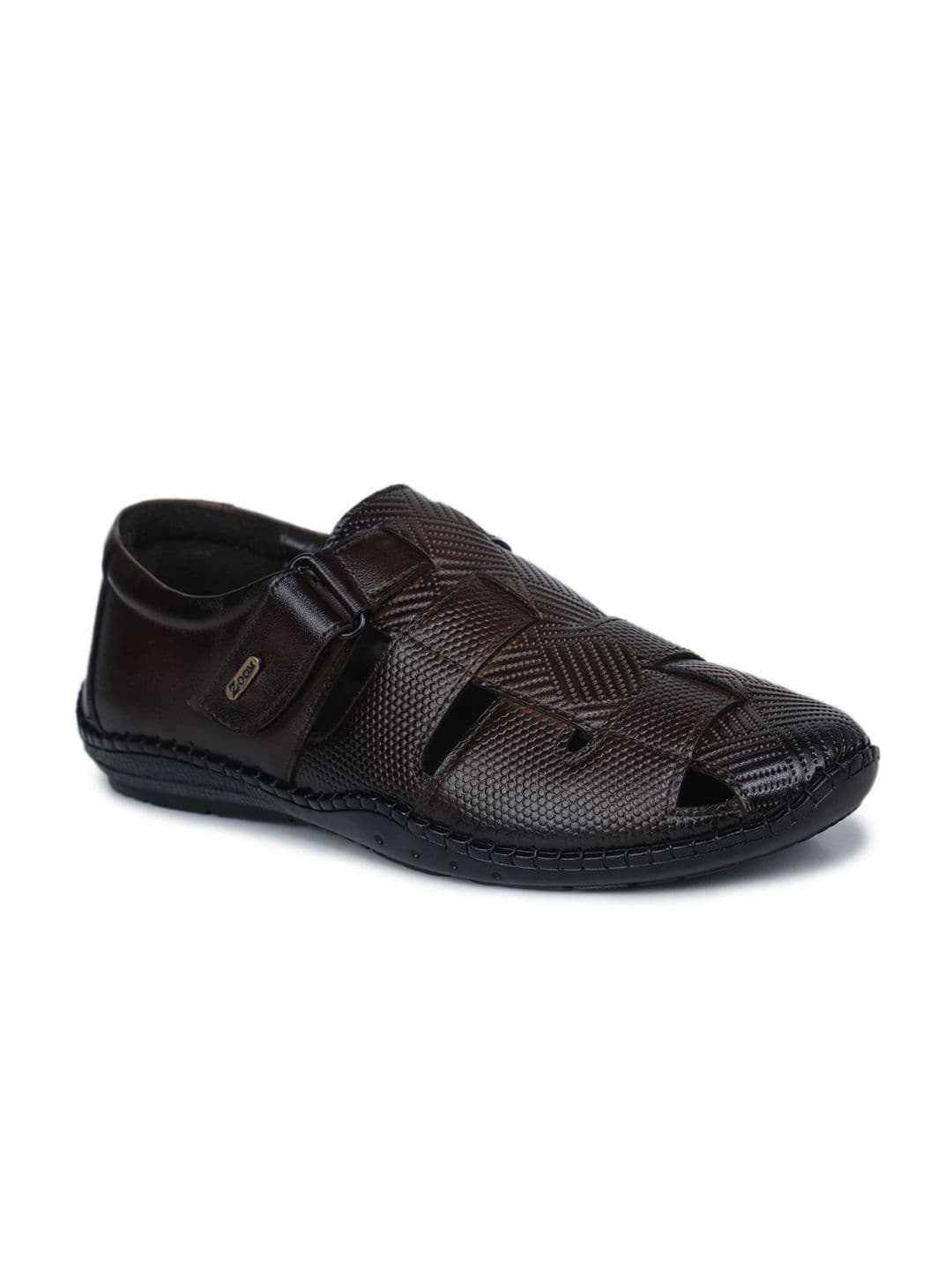 Zoom Shoes Men Leather Fisherman Sandals - view 1