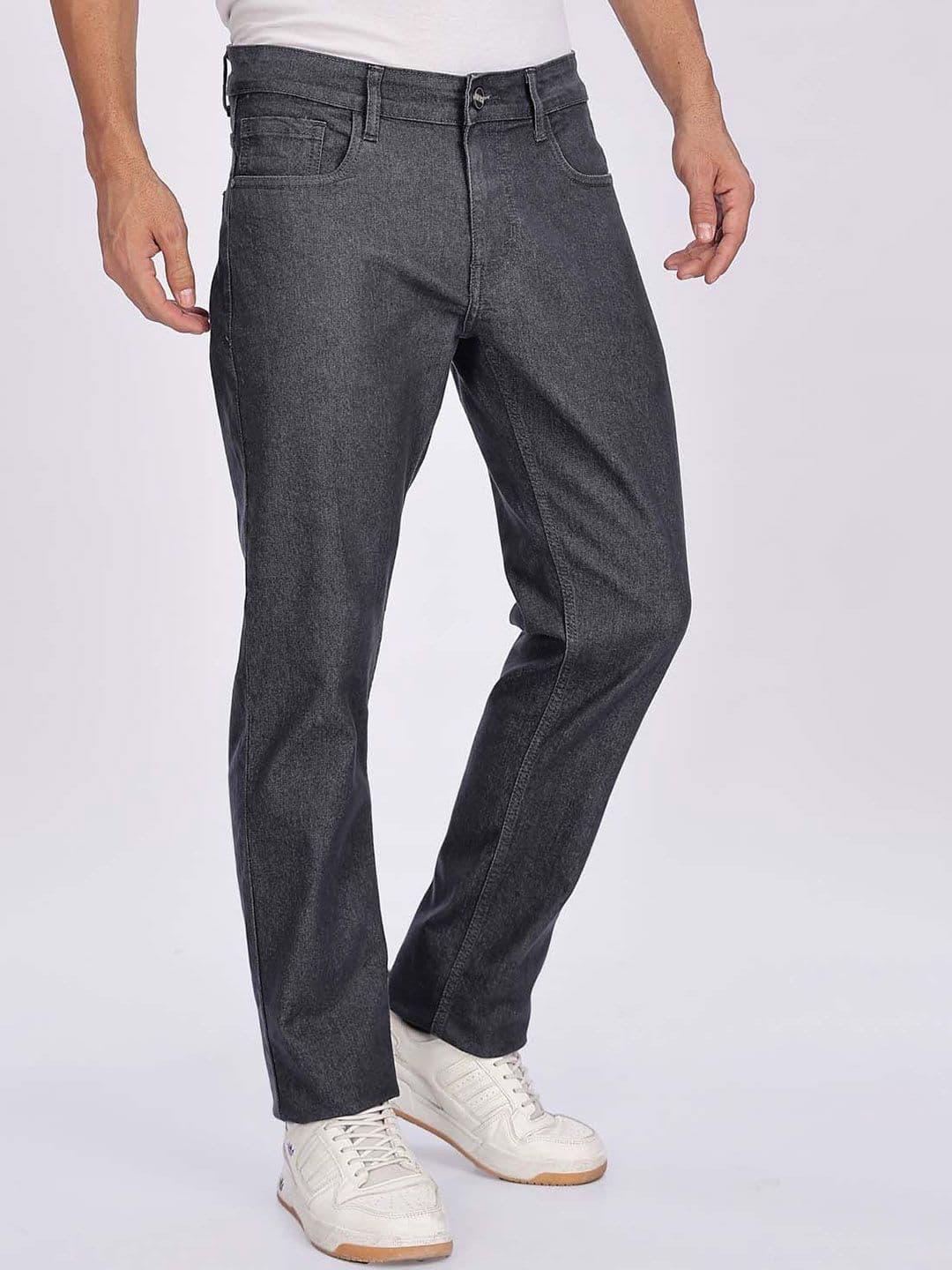 Mast & Harbour Men Straight Fit Mid-Rise Heavy Fade Jeans - view 1