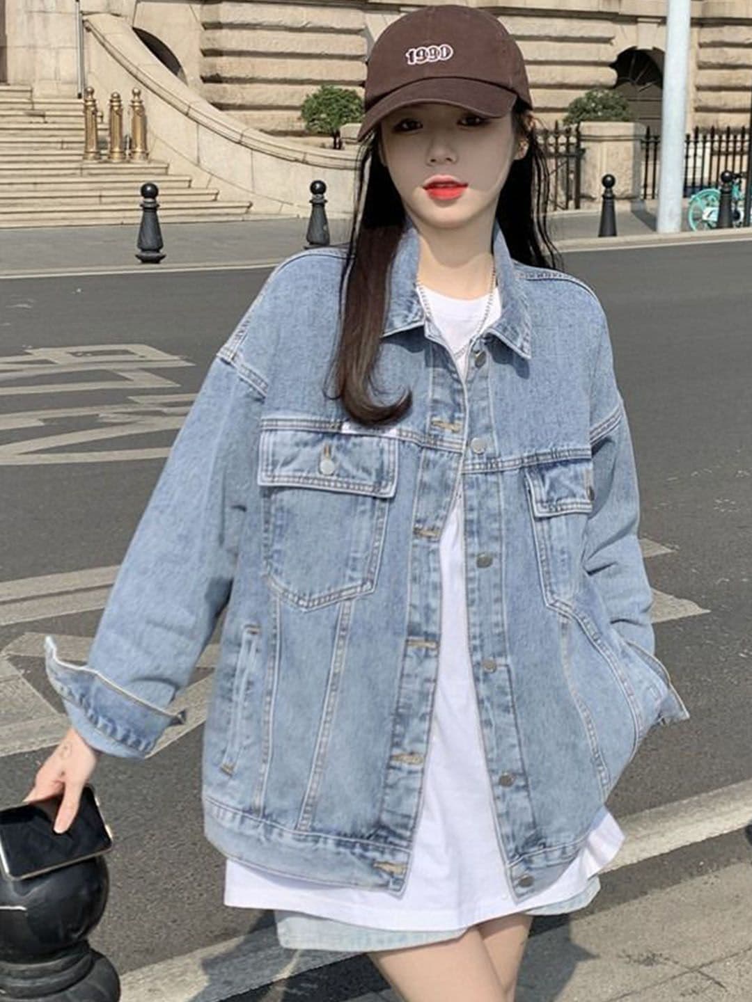 StyleCast Women Denim Jacket - view 1