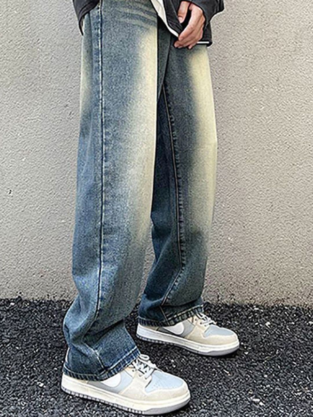 StyleCast x Revolte Men Light Fade Mid-Rise Jeans - view 1
