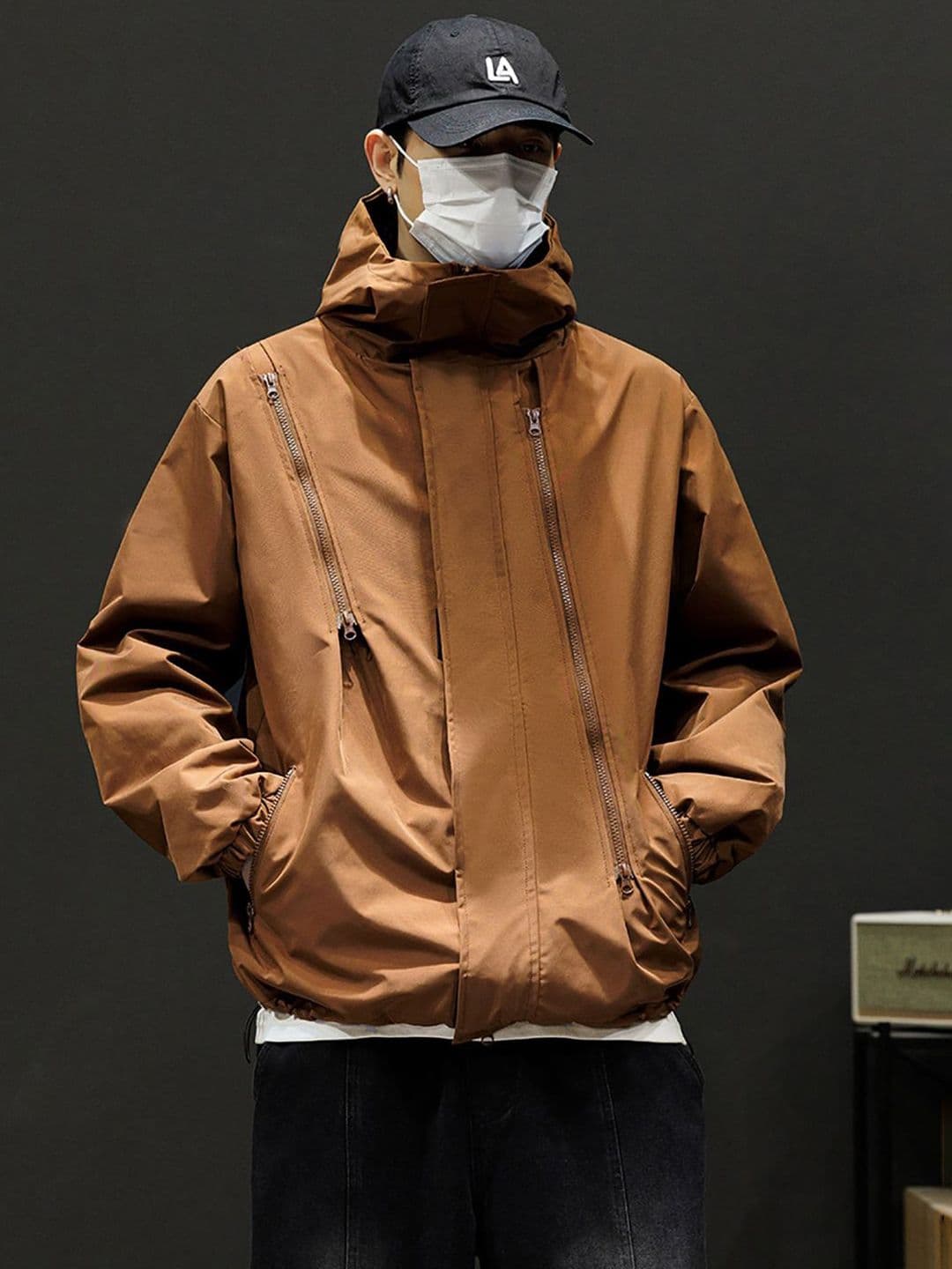 StyleCast x Revolte Men Hooded Open Front Jacket - view 1