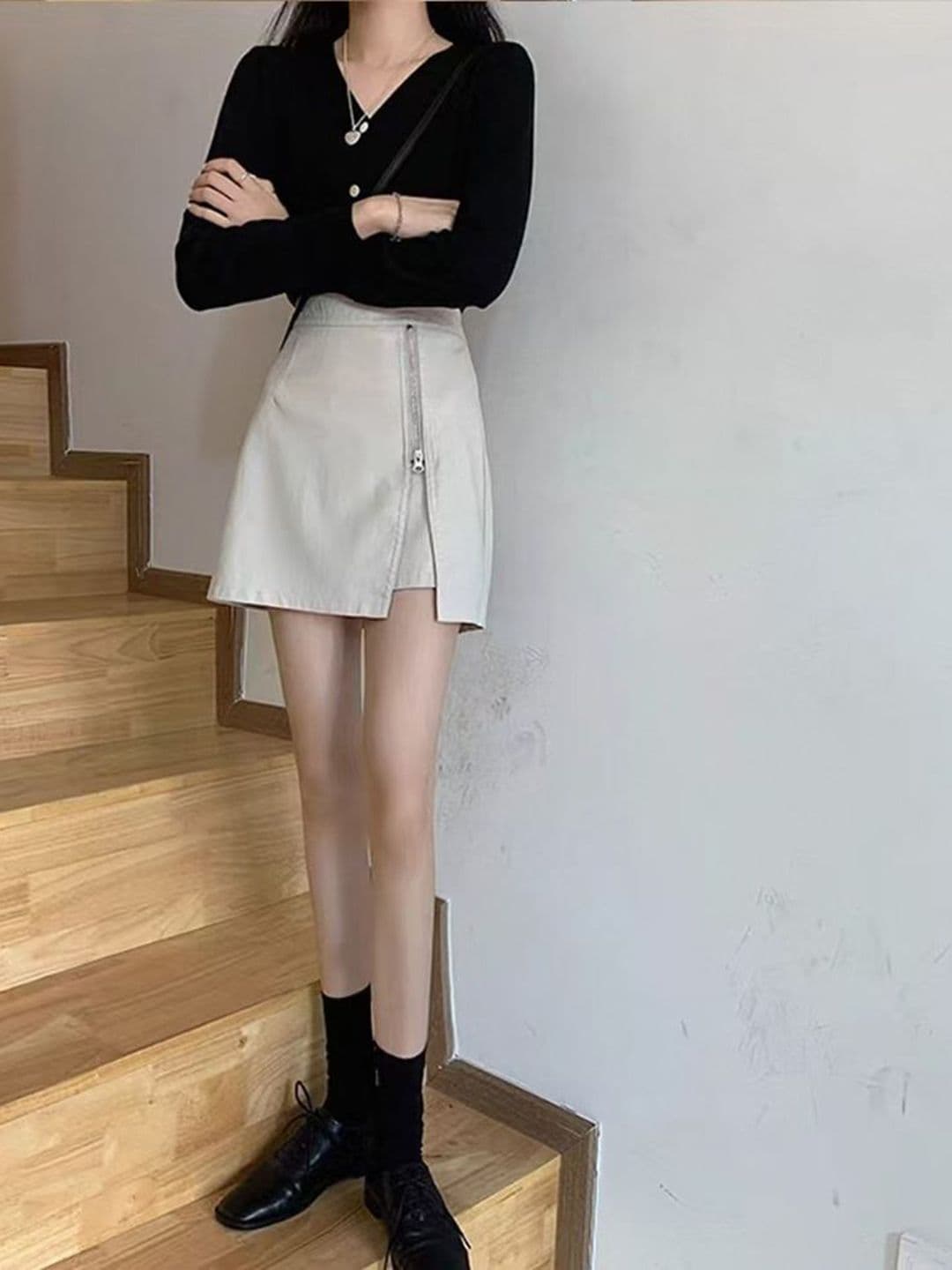 StyleCast x Revolte Women Mini Straight Skirt - view 1