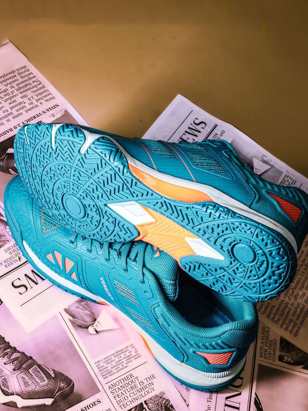NIVIA Verdict 2.0 Court Shoes with Mesh TPU Upper with Non Marking Sole For Indoor Outdoor - view 1
