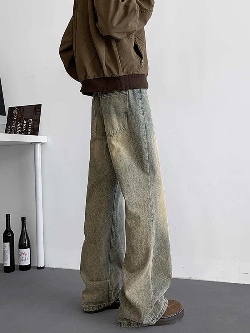 StyleCast x Revolte Men Light Fade Jeans - view 1