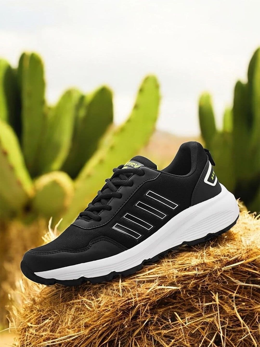 TRV Men Mesh Running Non-Marking Shoes - view 1