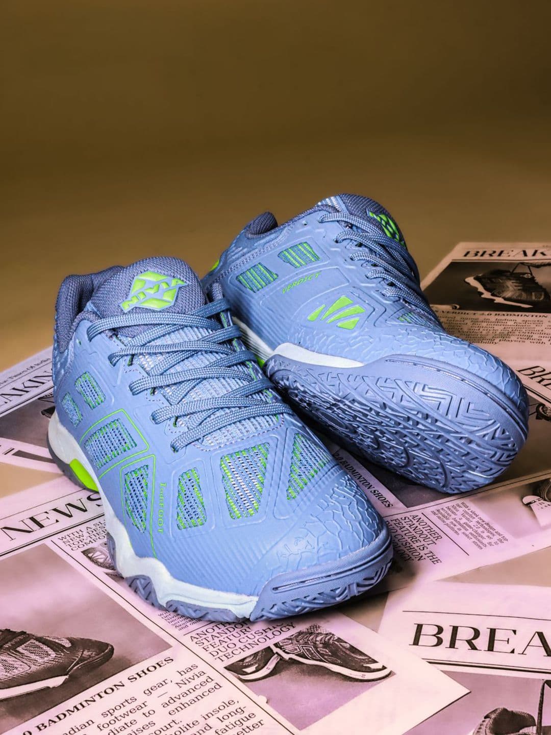 NIVIA Verdict 2.0 Court Shoes with Mesh TPU Upper with Non Marking Sole For Indoor Outdoor - view 1