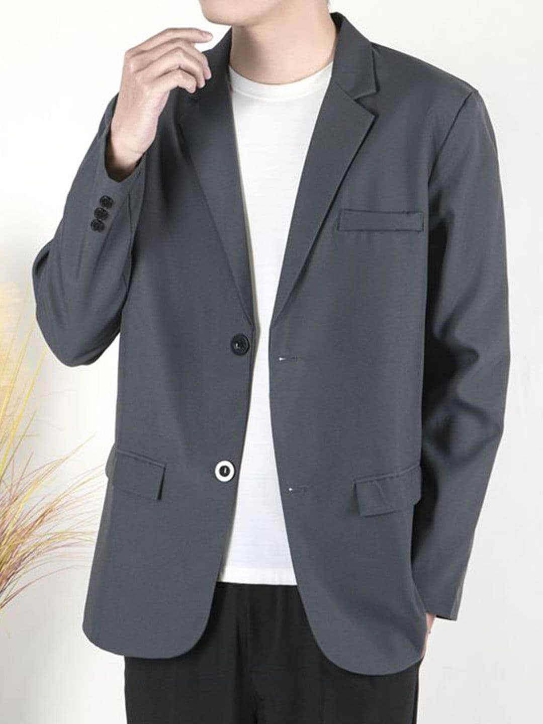 StyleCast x Revolte Men Open Front Jacket - view 1