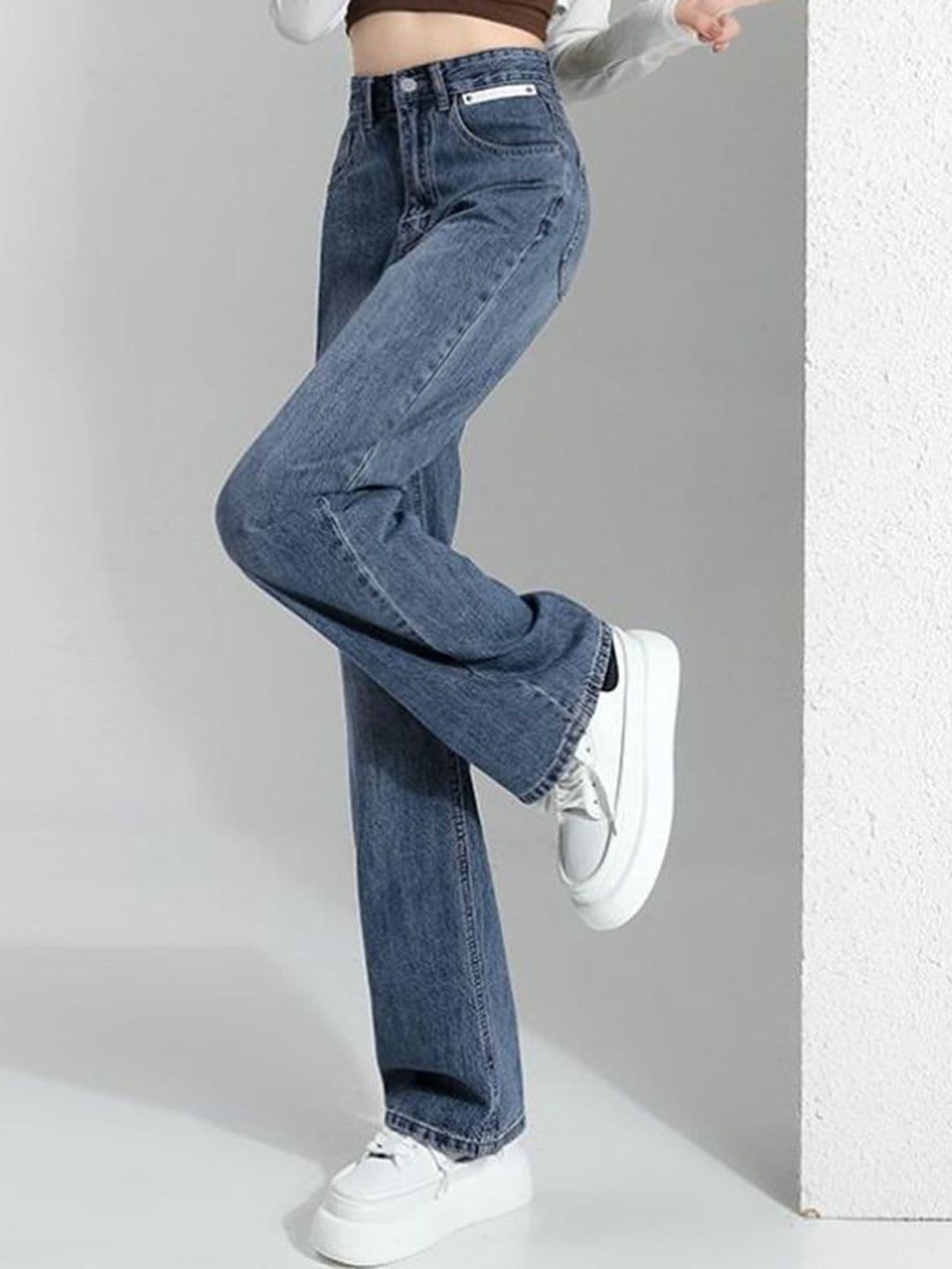 StyleCast Women Straight Fit High-Rise Jeans - view 1