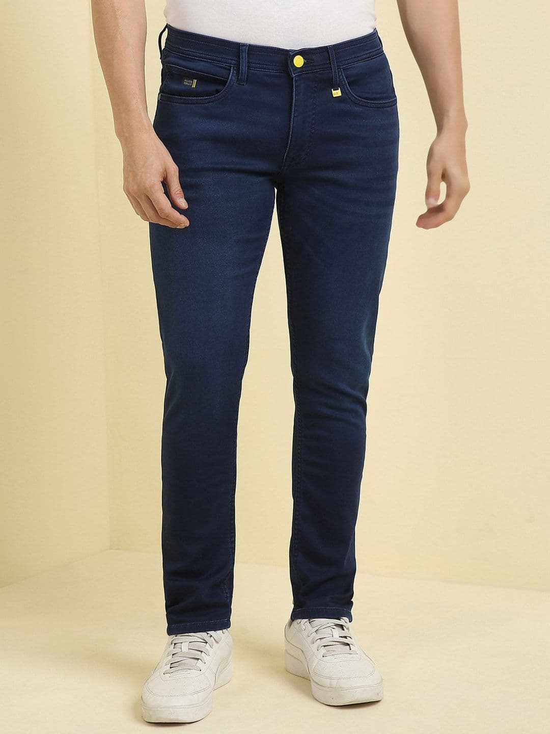 Allen Solly Men Slim Fit Mid-Rise Stretchable Jeans - view 1