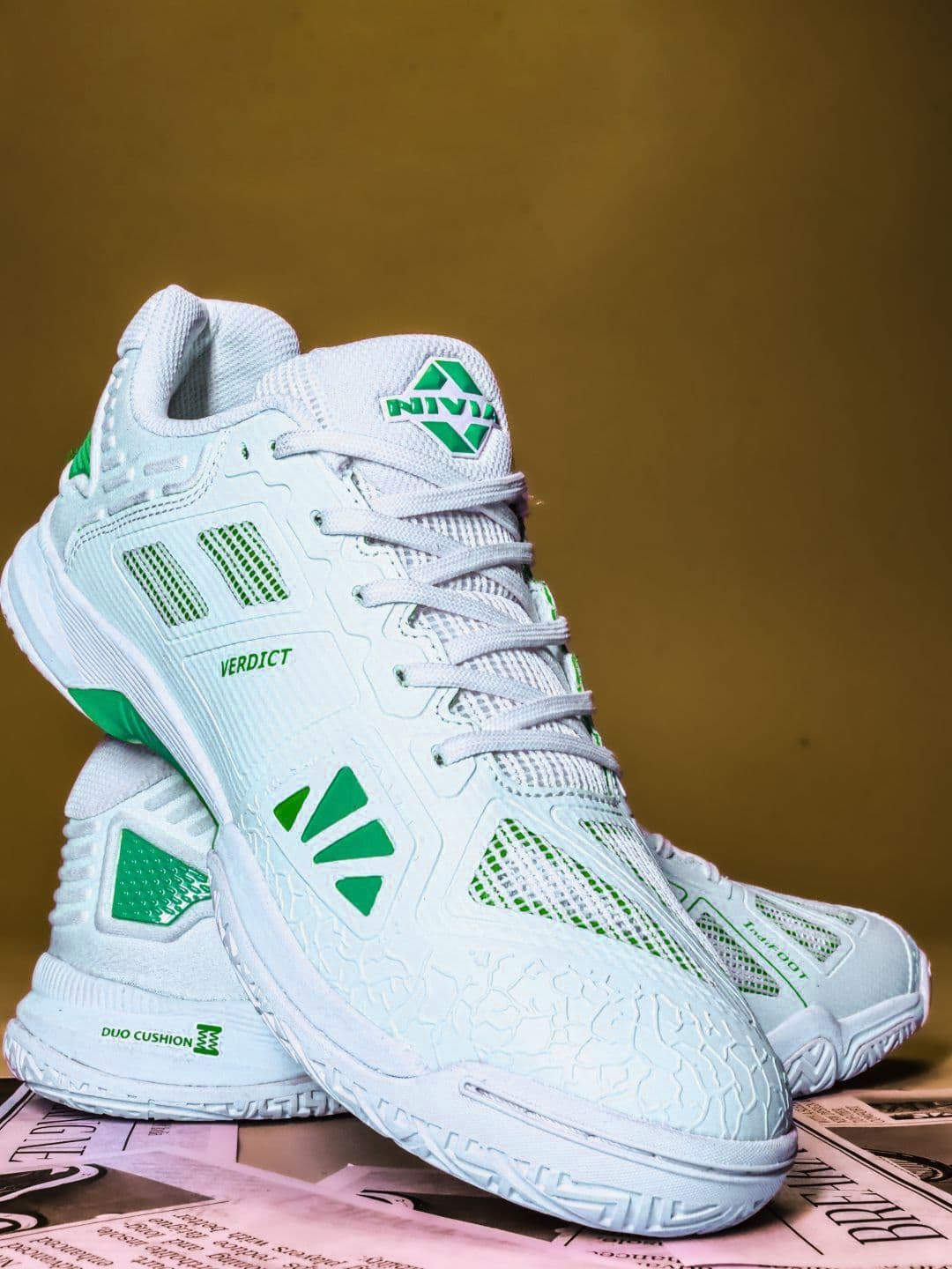 NIVIA Verdict 2.0 Court Shoes with Mesh TPU Upper with Non Marking Sole For Indoor Outdoor - view 1
