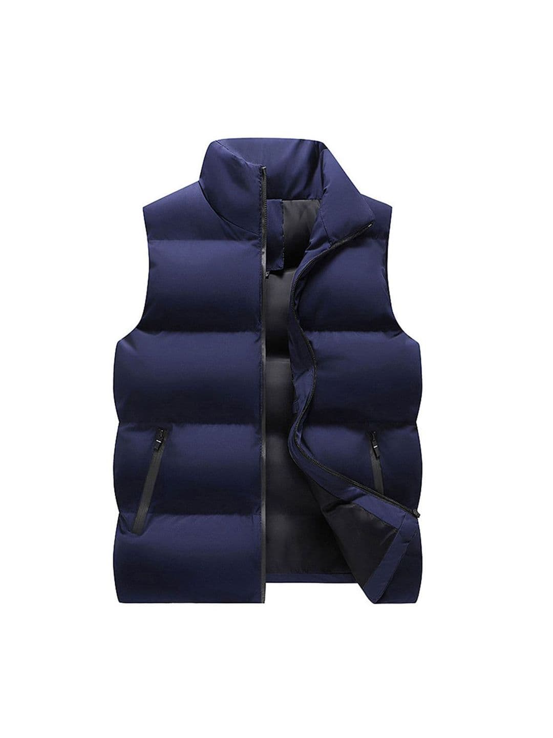 StyleCast x Revolte Mock Collar Gilet Casual Jacket - view 1
