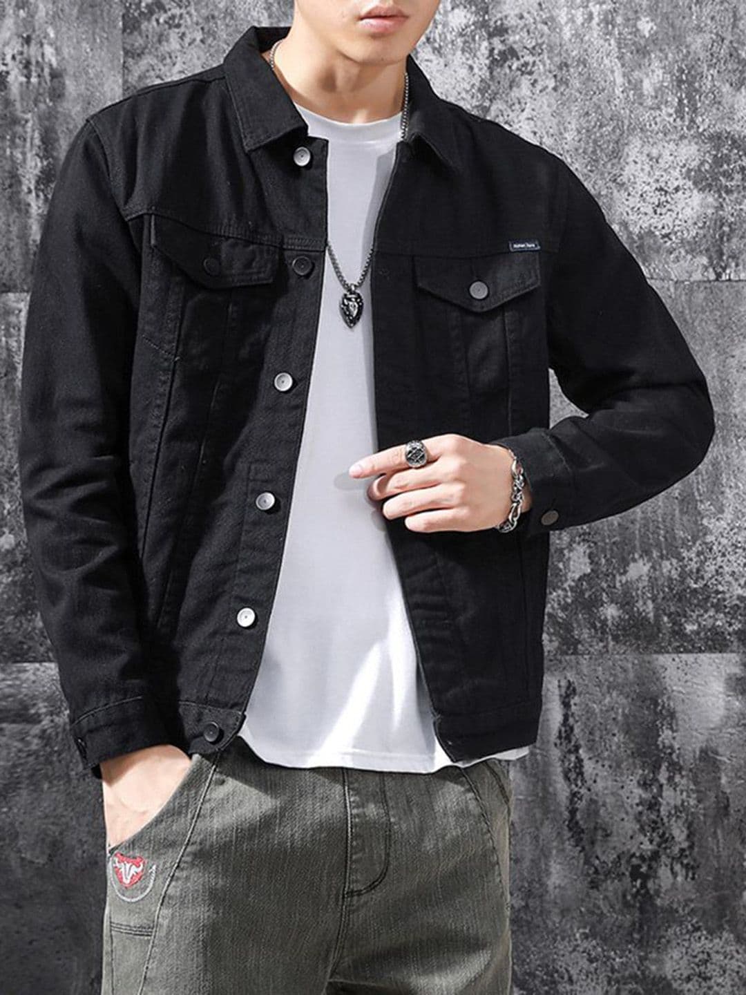 StyleCast x Revolte Men Open Front Jacket - view 1