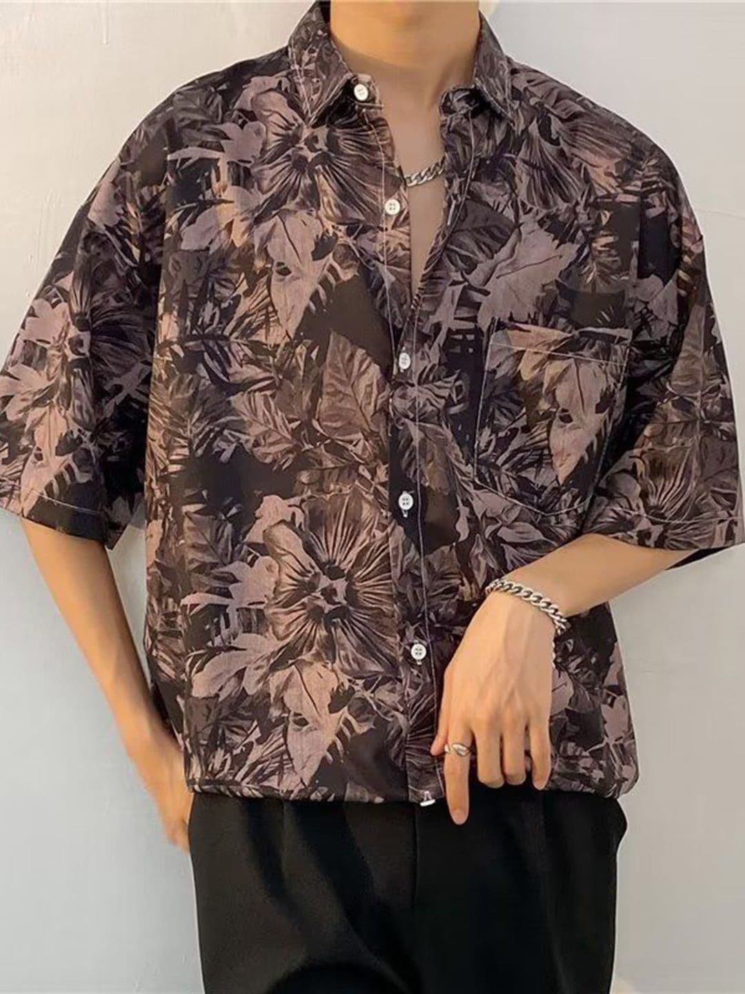 StyleCast Men Floral Opaque Printed Casual Shirt - view 1