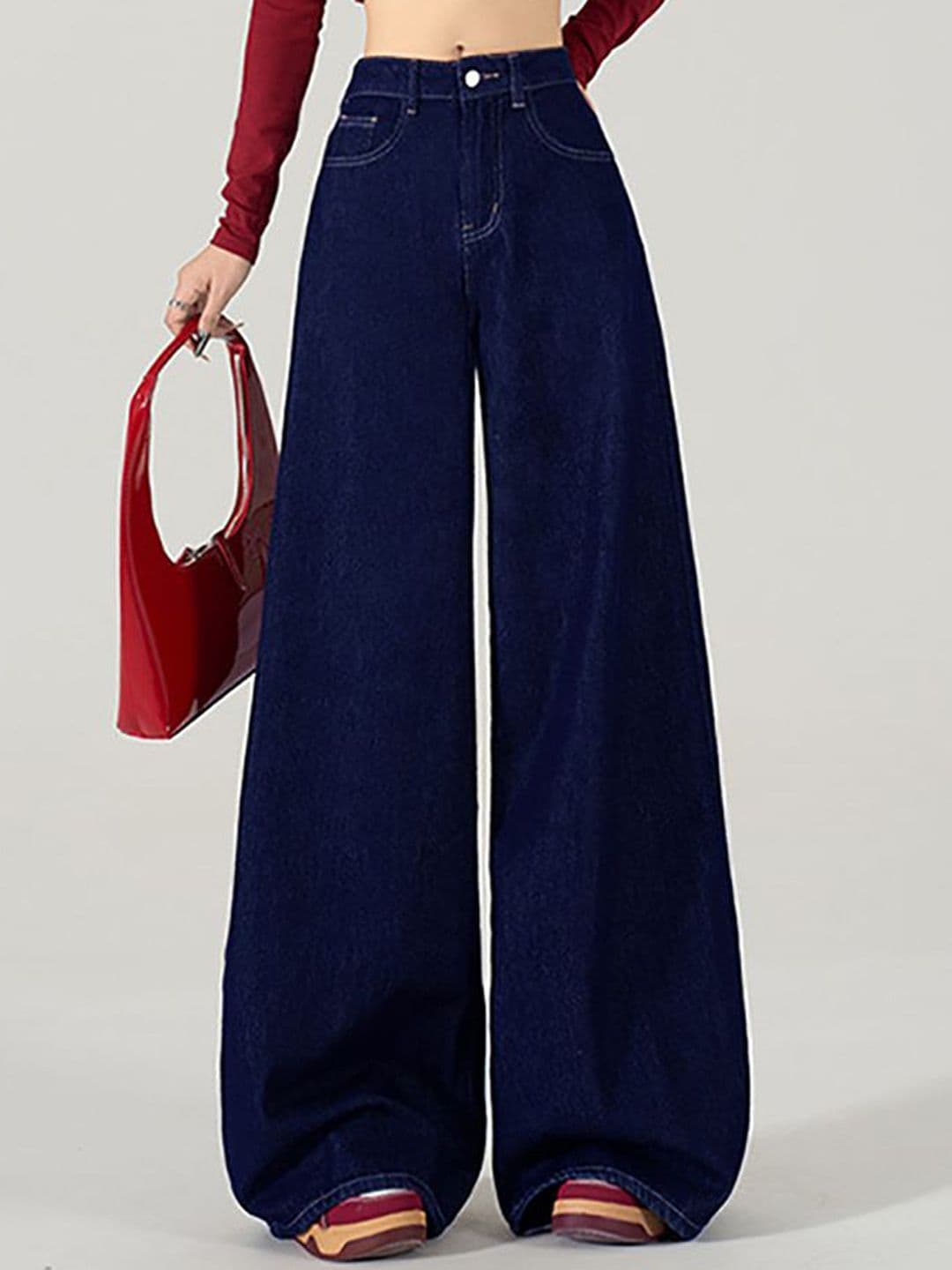 StyleCast x Revolte Women Flared Jeans - view 1
