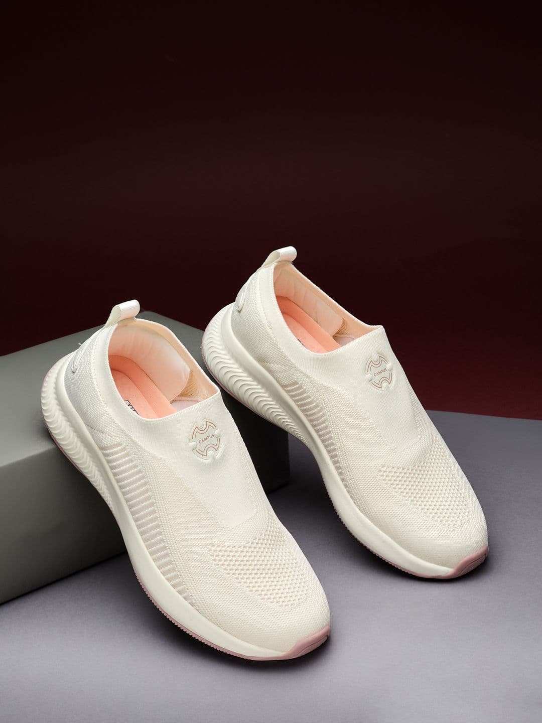 Campus Women SUAVE Textured Slip-On Sneakers - view 1