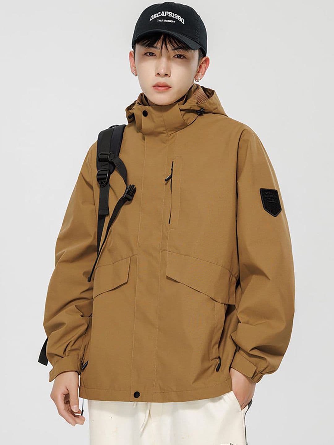 StyleCast x Revolte Men Hooded Open Front Jacket - view 1