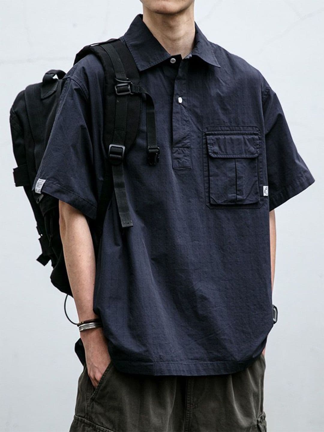 StyleCast Men Opaque Casual Oversized Shirt - view 1