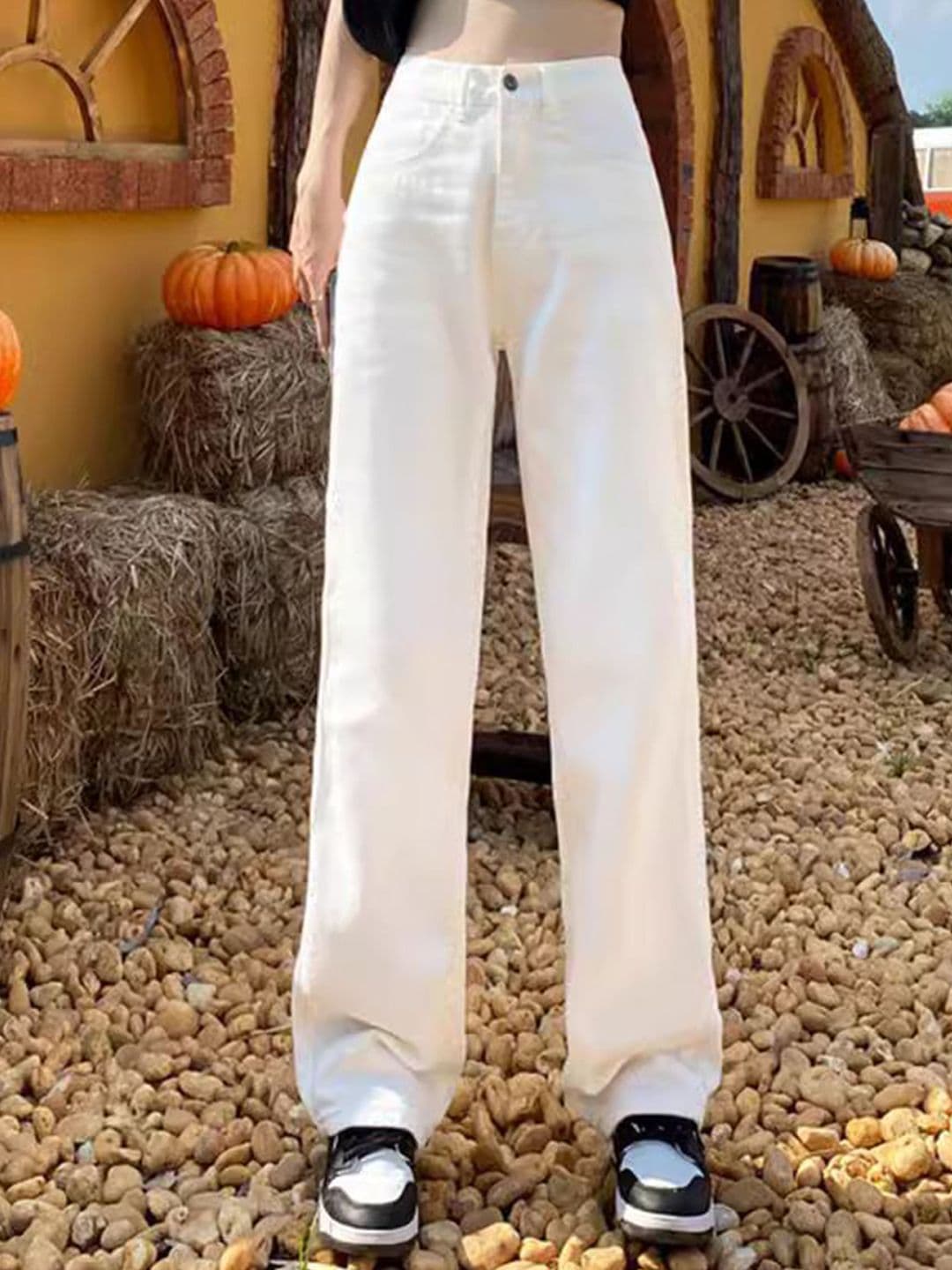 StyleCast Women Straight Fit High-Rise Jeans - view 1