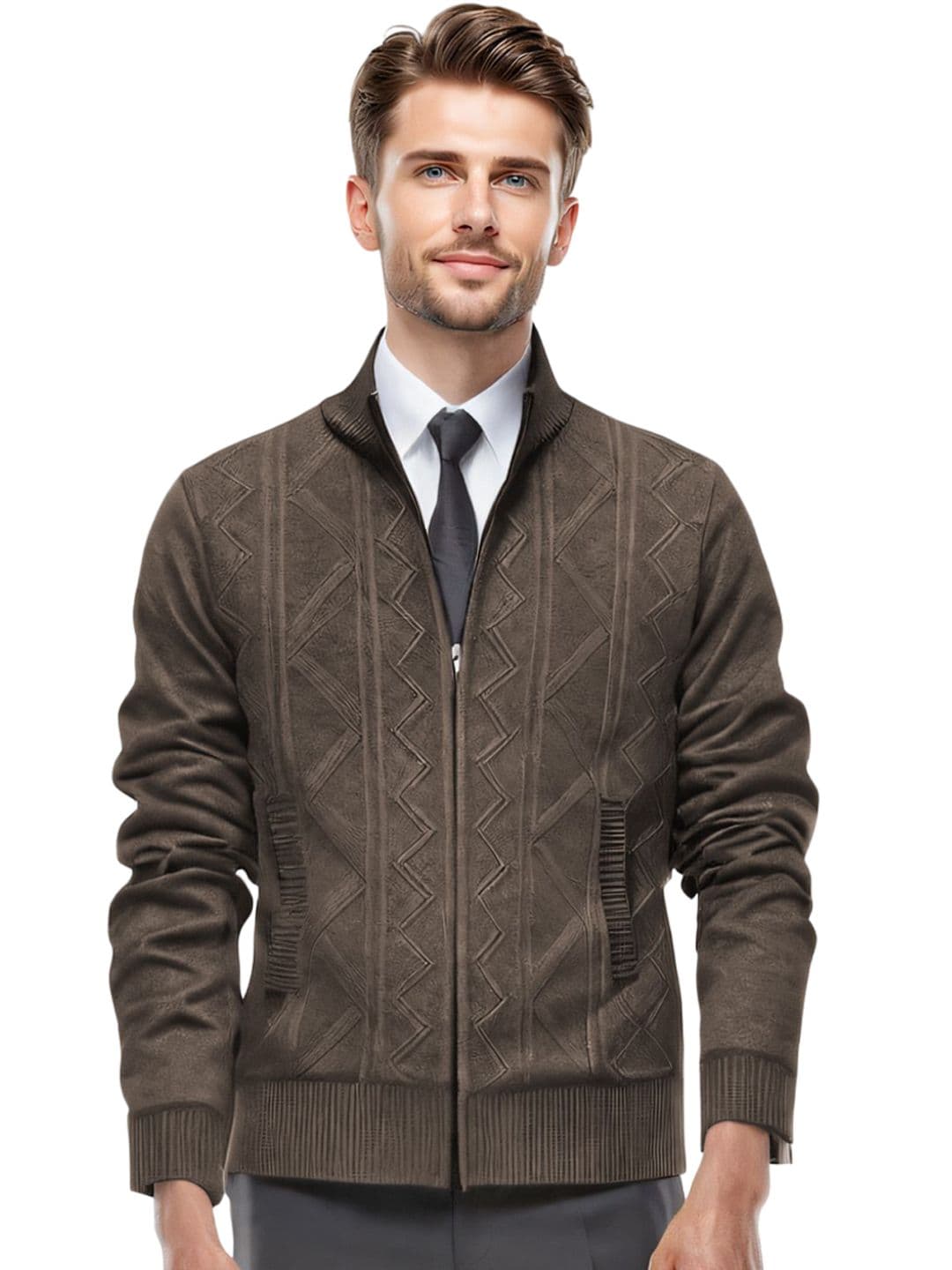 StyleCast x Revolte Men Lightweight Open Front Jacket - view 1