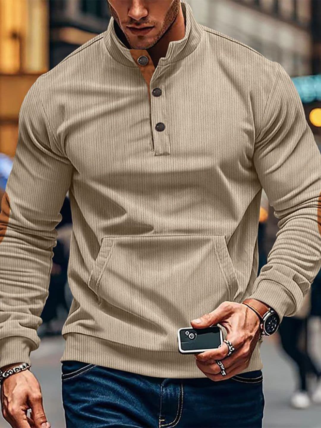 StyleCast x Revolte Men Sweatshirt - view 1
