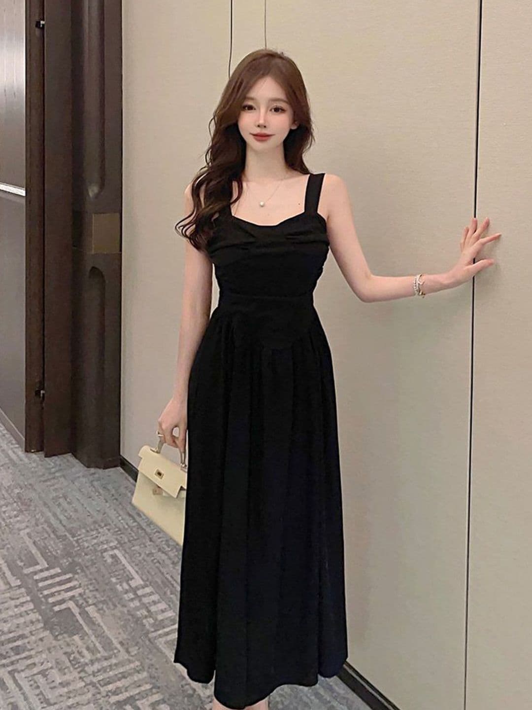 StyleCast x Revolte Sleeveless Fit and Flare Maxi Dress - view 1