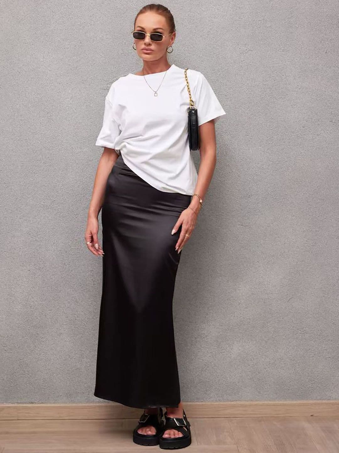 StyleCast x Revolte Pencil Straight Maxi Skirt - view 1